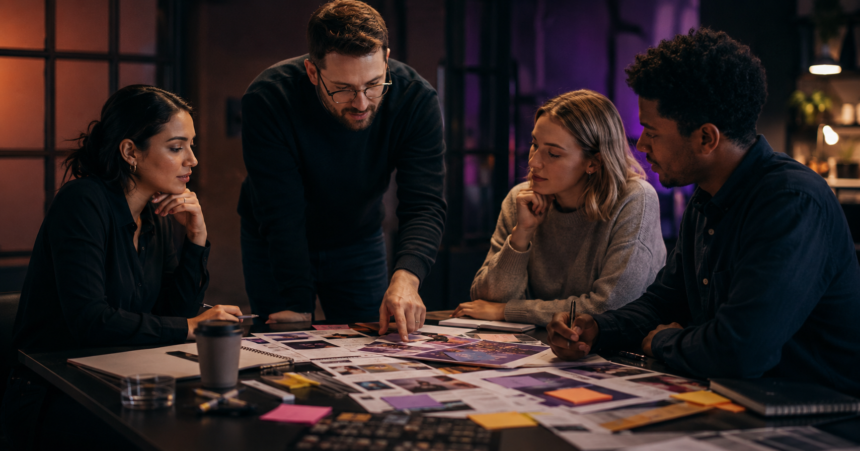 Marketing team design support and creative backlog planning